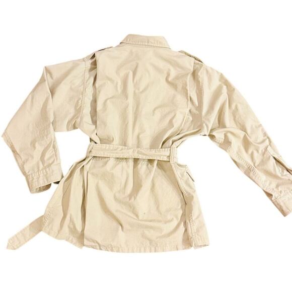 C C FILSON SAFARI JACKET WOMENS L UTILITY BEIGE COASTAL COWGIRL - Picture 5 of 9
